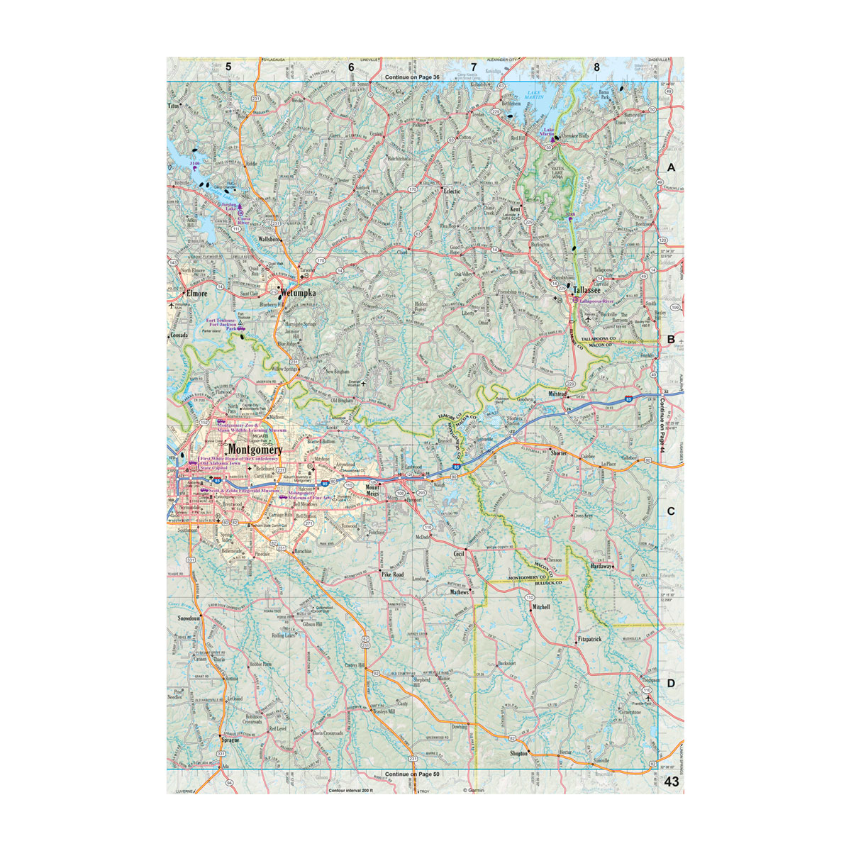 DeLorme® Atlas & Gazetteer Paper Maps - Image 4