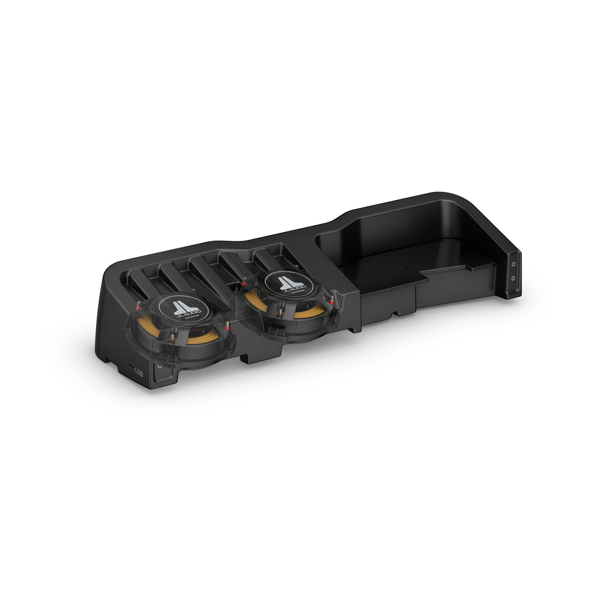 JL Audio Stealthbox® Enclosed Subwoofer for Chevrolet Silverado and GMC Sierra Crew Cab - Image 2